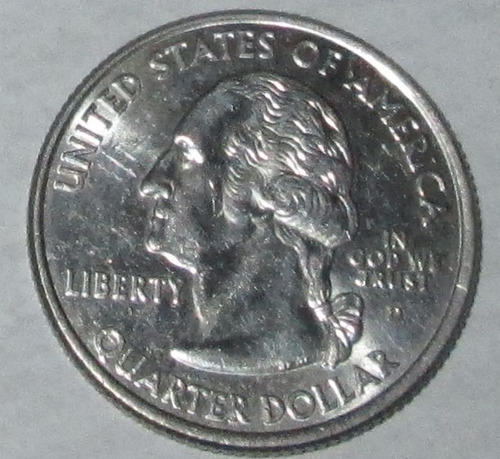 Moneda Quarter Dollar. Illinois. 2003