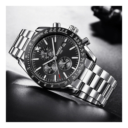 Reloj De Cuarzo Con Calendario Luminoso De Lujo Nibosi