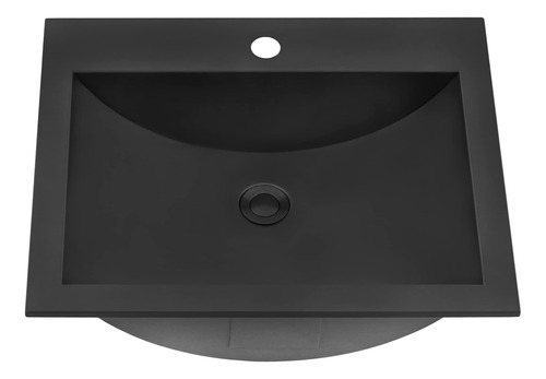 Ruvati Rvh5110bl - Lavabo De Tocador De Bano De Montaje Supe