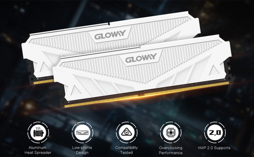 Memória Gloway Ddr4 32gb(2x 16) 3600mhz