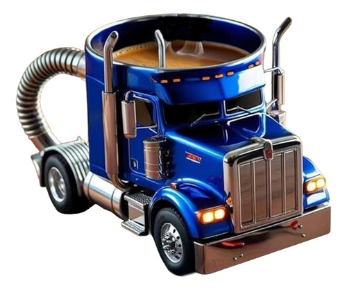 . /café Artesanal Em Formato De Caminhão, Uma Xícara