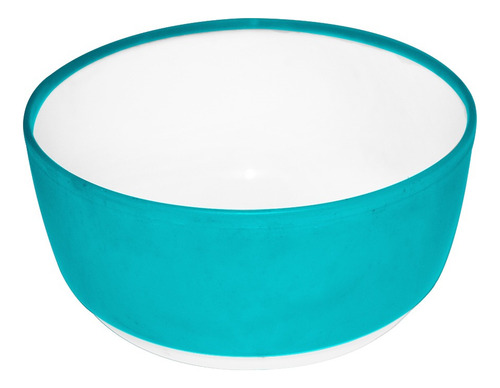 Imagen 8 de 8 de Set De 20 Tazones Cerealeros Bicolor Blancos