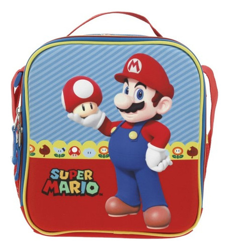 Lonchera Escolar Chenson Mario Bros Mush Mb66260-9