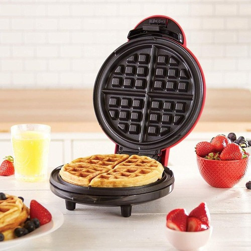 Imagen 4 de 9 de R Creador De Panqueques Mini Waffle Iron Máquina Eléctrica P