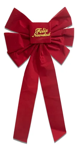 comprar Adorno Navidad Colgante Moño Deco Arbol Navidad