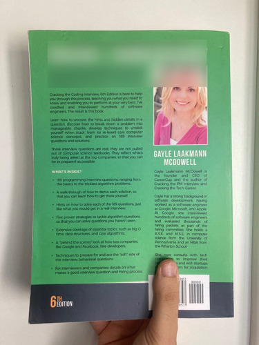 Livro Cracking The Coding Interview