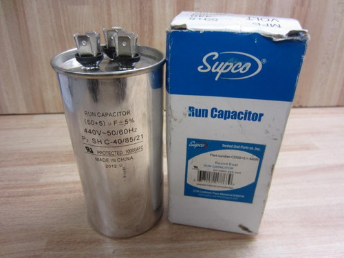 Supco Condensador Para Motor Compresor Aire Acondicionado