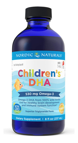 Nordic Naturals - Dha Lquido Para Nios, Suplemento De Aceite