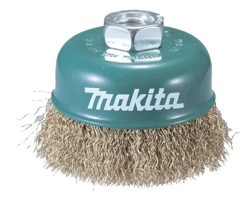 Imagen 1 de 5 de Cepillo Para Amoladora Makita 60 Mm Recub De Latón D-55348