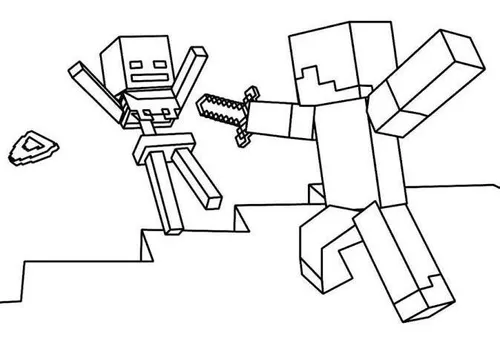 Desenhos Coloridos Minecraft