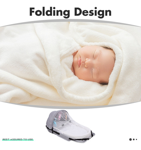 Mochila De Viaje Para Cuna, Cama De Bebé Plegable, Cuna Port