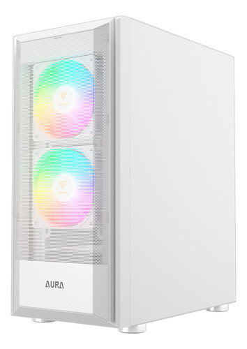 Capa Gamdias Aura Gc6 Rgb Gamer Atx branca