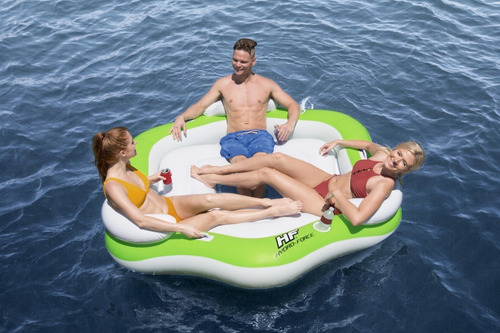 Isla Cooletz X3 1.99m - Bestway Color Blanco Con Verde