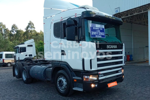 Scania R124 La 6x2 Na 400, Ano: 2001/2002