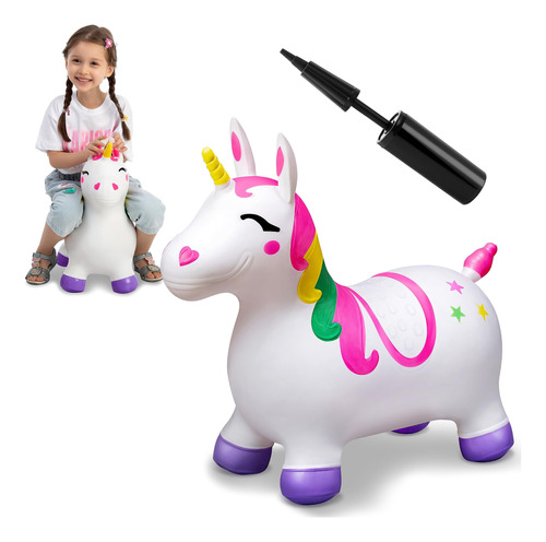 Joyin Caballo De Unicornio Hinchable, Gorila Para Niños, T.