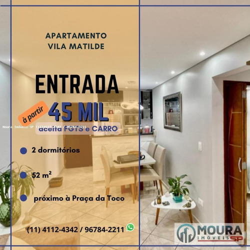 Imagem 1 de 15 de Apartamento Para Venda Em São Paulo, Vila Matilde, 2 Dormitórios, 1 Banheiro, 1 Vaga - 936714825_2-1609898