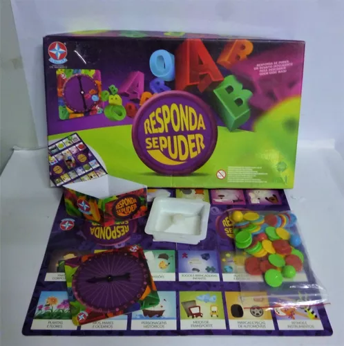 Vendo Jogo Responda Se Puder  Brinquedo Estrela Usado 76318674