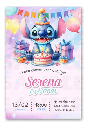 Arte Convite Digital Pokemon Aquarelado Virtual Whats Colorido