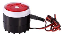Comprar Sirena 1 Tono 12v 20w 120db Alarmas Casa Autos Comunitarias Rojo