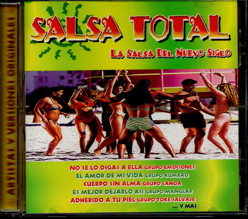 Salsa Total Grupo Emociones Kumbao Toke Manglar Cd Como Nuev