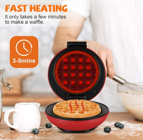 Mini Wafflera 4 Pulgadas Nuevas.
