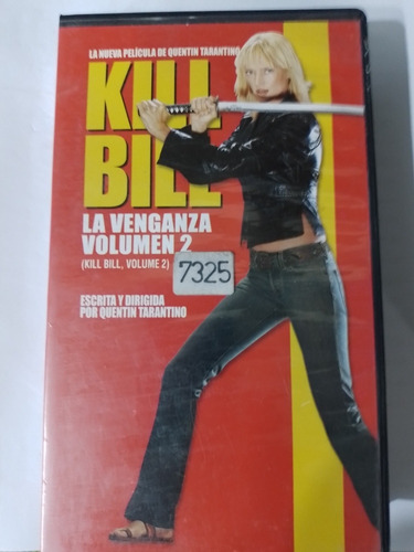 Película Original En Vhs Kill Bill 2