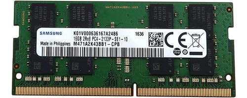 Memoria Portátil Samsung M471a2k43bb1-cpb 16 Gb Ddrsodimm
