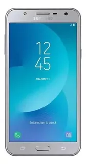 Samsung Galaxy J7 Neo Plata Refabricado Pantalla Fantasma