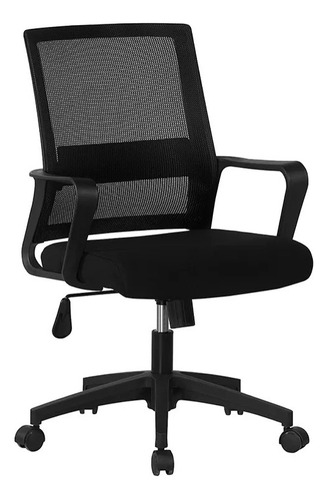 Silla De Oficina Ergonómica Brazos Fijos Oc-833 Mebac