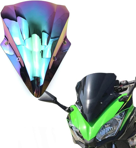 Nuevo Kawasaki Ninja 650 Parabrisas Doble Burbuja Deflector 