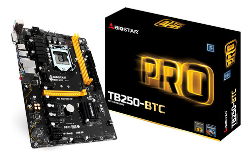 Tarjeta Madre Biostar Tb250-btc Socket Lga 1151 Ddr4