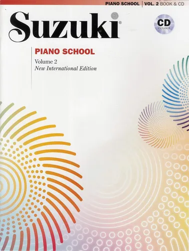 Libro: Escuela De Piano Suzuki, Vol. 2: Libro Y Cd