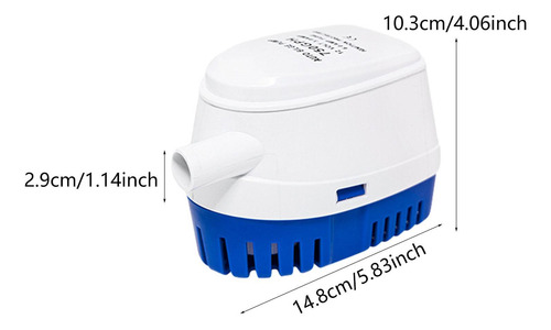 Bomba De Sentina Eléctrica Piezas Sumergibles 10.3cmx14.8cm