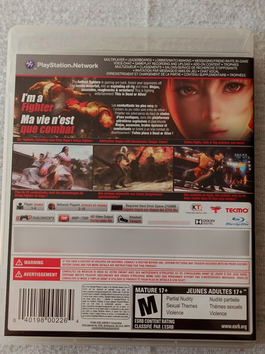 Dead Or Alive 5 Ps3 Playstation 3 Original Físico (Usado)
