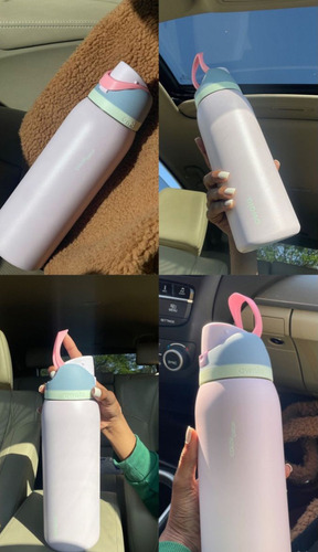 Laa Owala Botella De Agua Aislada Termo De Acero Inoxidable