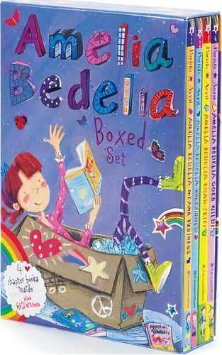 Amelia Bedelia Chapter Book Box Set : Books 1-4, De Herman Parish. Editorial Harpercollins Publishers Inc, Tapa Blanda En Inglés