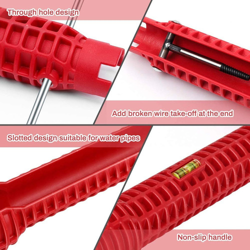 Herramienta Fontanería Para Fregadero Con Llave Mágica Pa