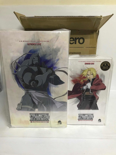 Alphonse & Edward Elric 1/6 Fullmetal Alchemist Threezero
