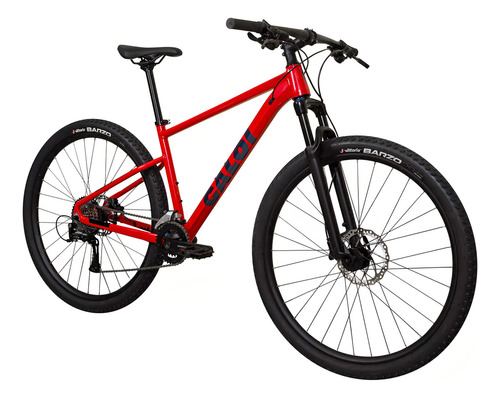Bicicleta Explorer Sport 16v Aro 29 Freio Hidráulico 2024 Cor Vermelho Tamanho Do Quadro M
