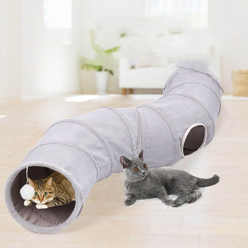 Tienda Interactiva De Juguete Con TĂșneles Para Gatos