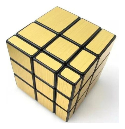 Cubo Rubik Espejo Mirror Dorado Plateado Niño Niña