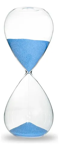 Reloj de arena azul new arrivals