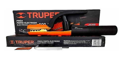 Pinza Porta Electrodo Truper 500a Heavy Duty Cod 14233