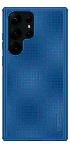 Case Nillkin Super Frosted Para Samsung S23 Ultra - Azul