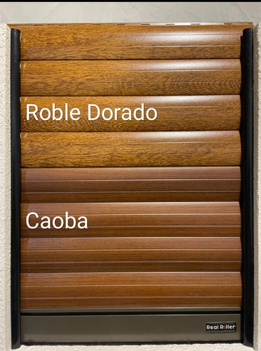 Persiana Simil Madera Cajon Exterior. Aberturas Sin Persiana