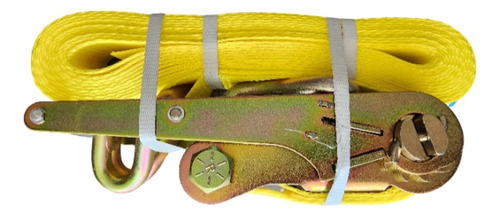 Eslinga Amarre De Carga Pesada Color Amarillo