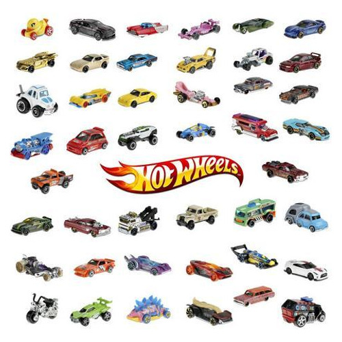 Hot Wheels Kit Com 10 Carrinhos Sortidos 1:64 - Mattel