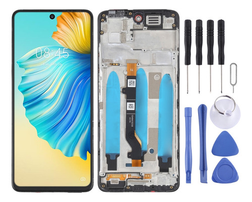 Jqpj Lcd + Tela Sensível Ao Toque Para Tecno Camon 17 Pro