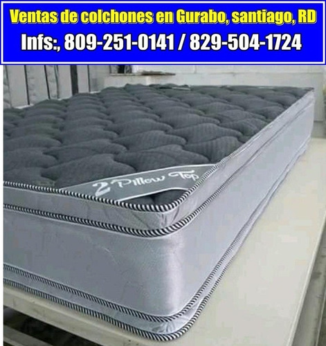 Ventas De Colchones Doble Pillow Top En Gurabo Santiago R D