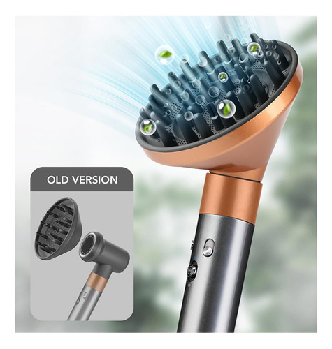 Difusor Y Accesorio Voluminizador Redondo Grande Compatibl-f